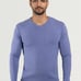 X ray Jeans V-Neck Sweater, Men's Size 2XL, Heather Blue, Long Sleeve. NWT