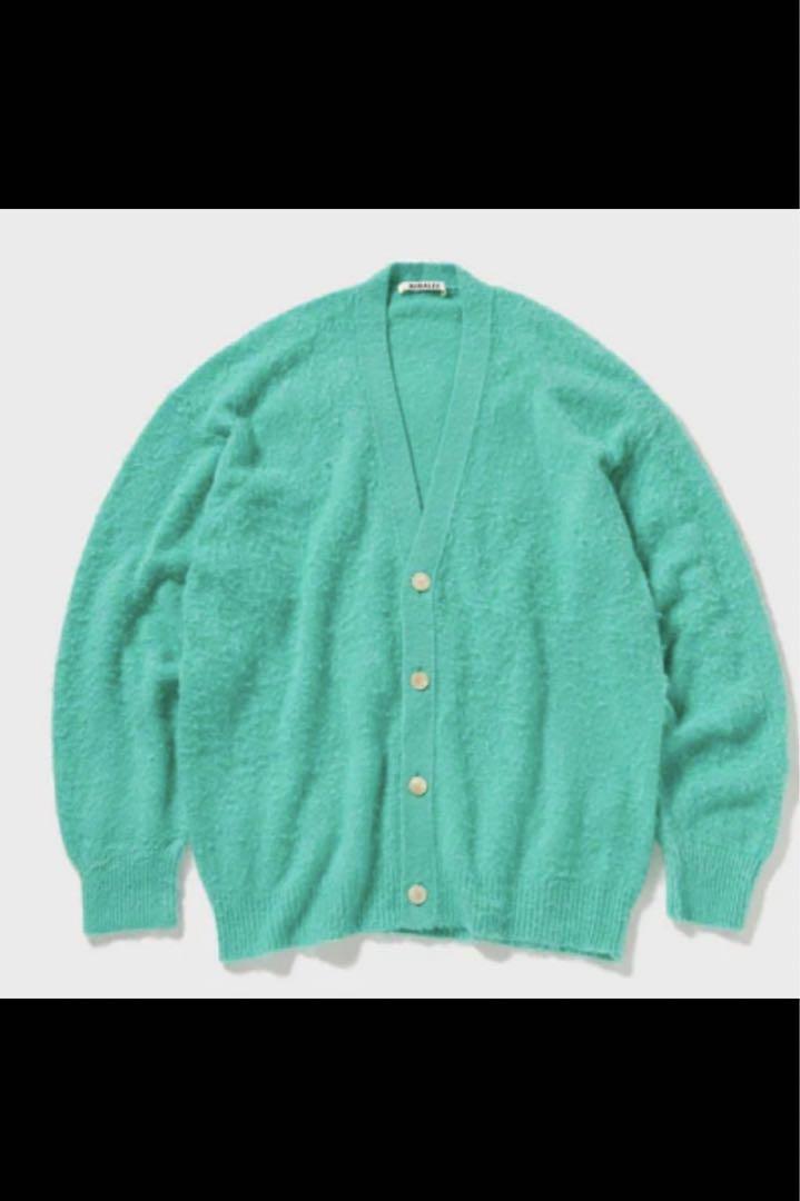 AURALEE Brushed Wool Cashmere Silk