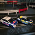 Two 1:32 scale Scalextric slot car track sets