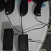 Two 1:32 scale Scalextric slot car track sets
