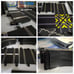 Two 1:32 scale Scalextric slot car track sets