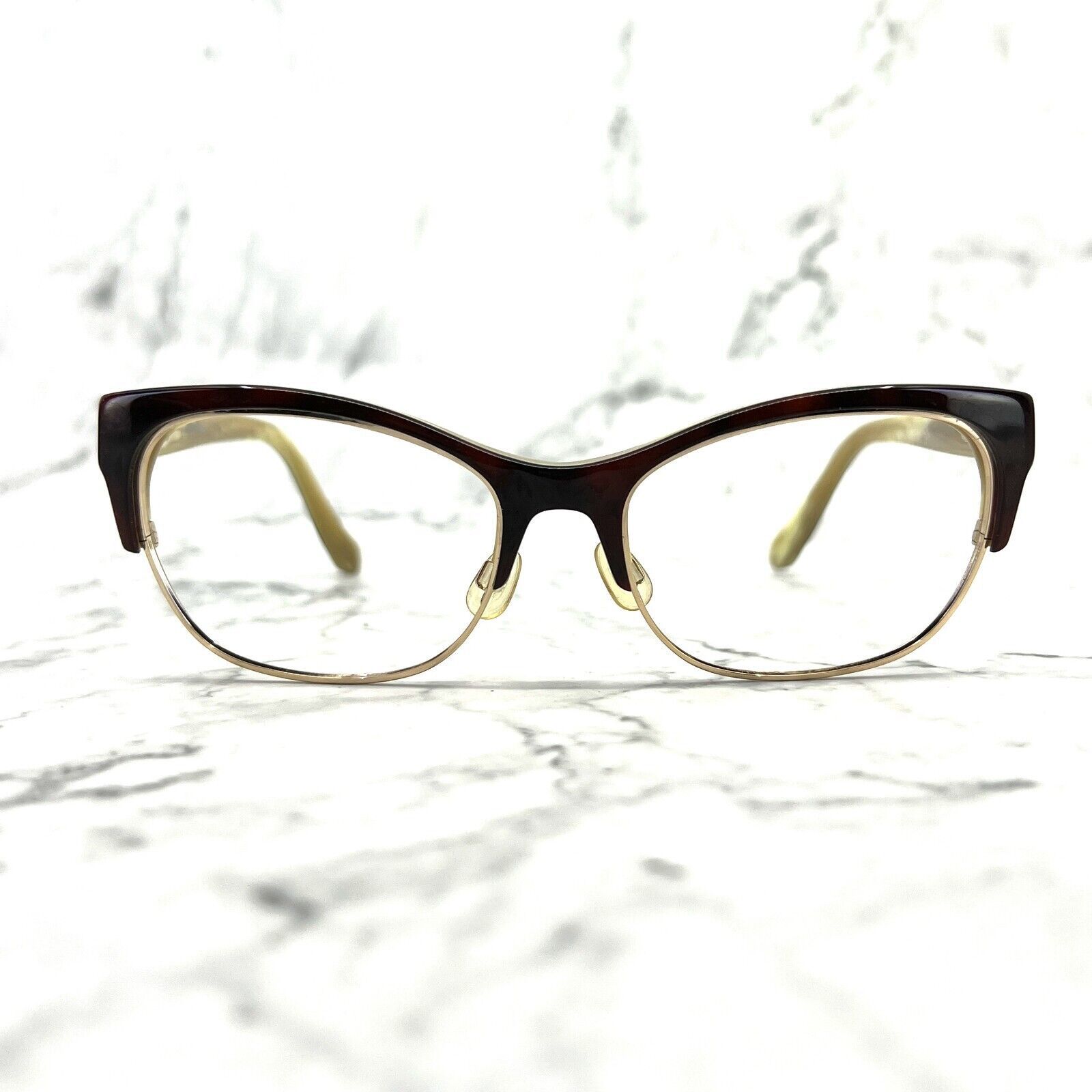 Roberto Cavalli Buggiano 5023 056 Sunglasses Black Gold Cat Eye Frames 54-18-140