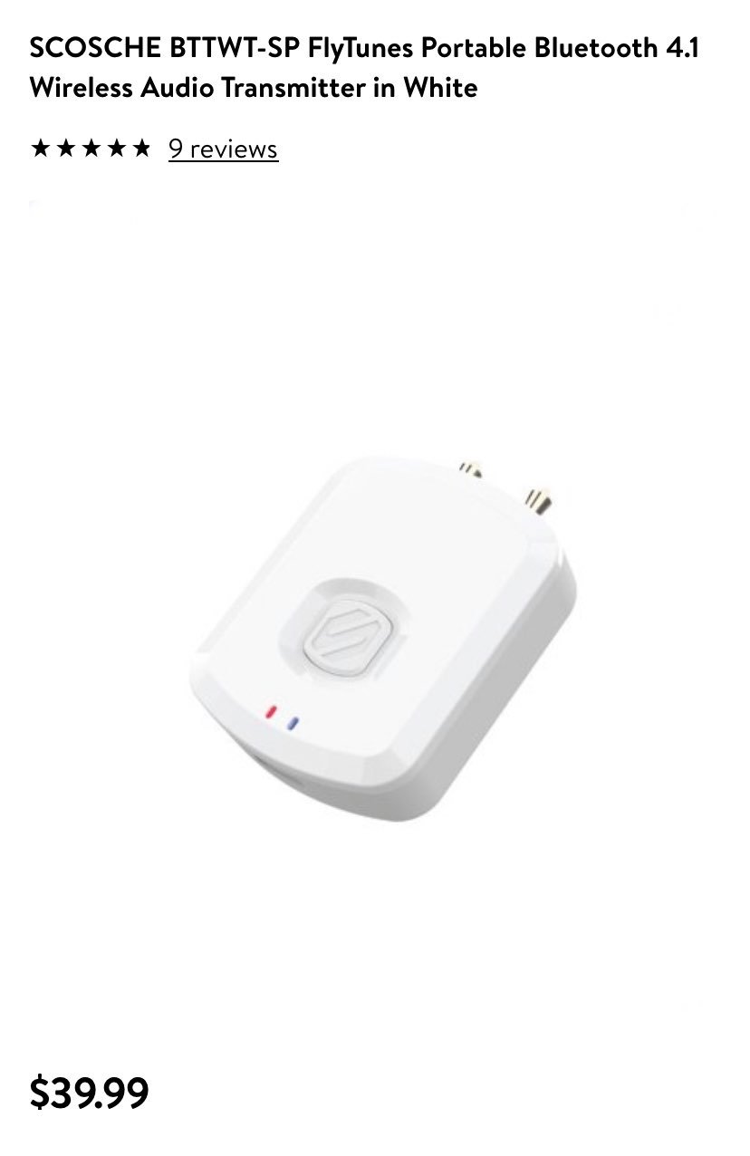 **SCOSCHE-FLYTUNES Transmitter**