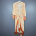 Cinq a Sept Coverup Trailing Orchid Stefe Floral Peach Orange Size XS Small