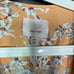 Cinq a Sept Coverup Trailing Orchid Stefe Floral Peach Orange Size XS Small