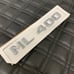 CHROME ML 400 Fit Mercedes Rear Trunk Emblems Logo Badge Letter Number 3M ML400