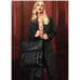 Belle & Bloom Publisher Double Breasted Wool Blend Coat Black Size M NWOT