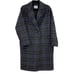 Belle & Bloom Publisher Double Breasted Wool Blend Coat Black Size M NWOT