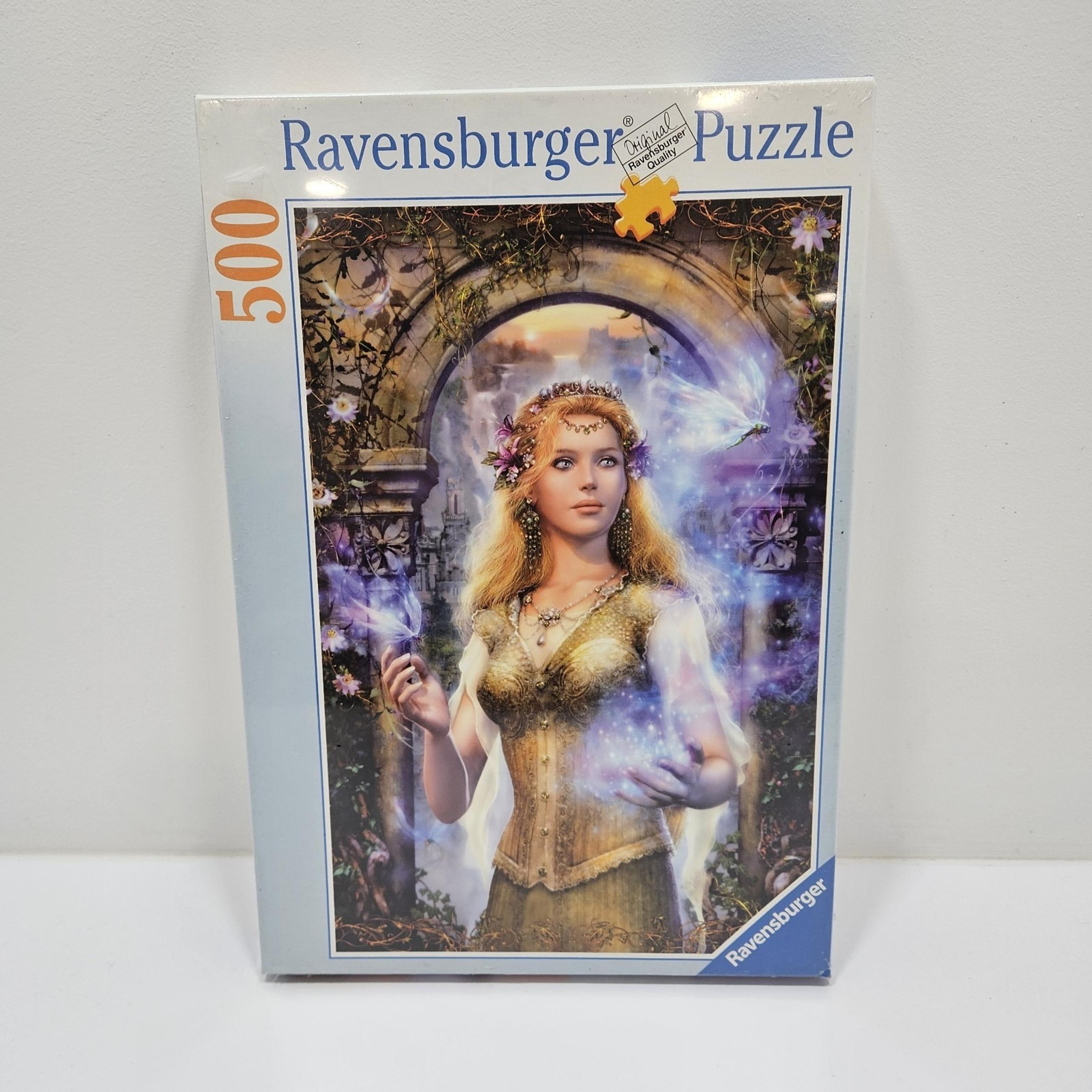 Ravensburger 500 Piece Puzzle Mysterious Beauty Eckhard Freytag New Damaged Box