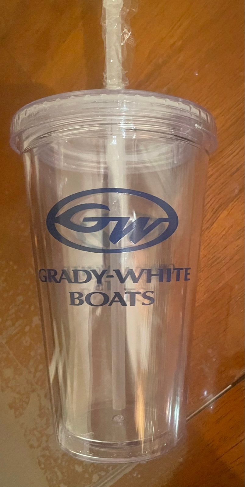 Grady White Boats Tumbler Cup With Straw Sipper Yachting Nautical Decor
