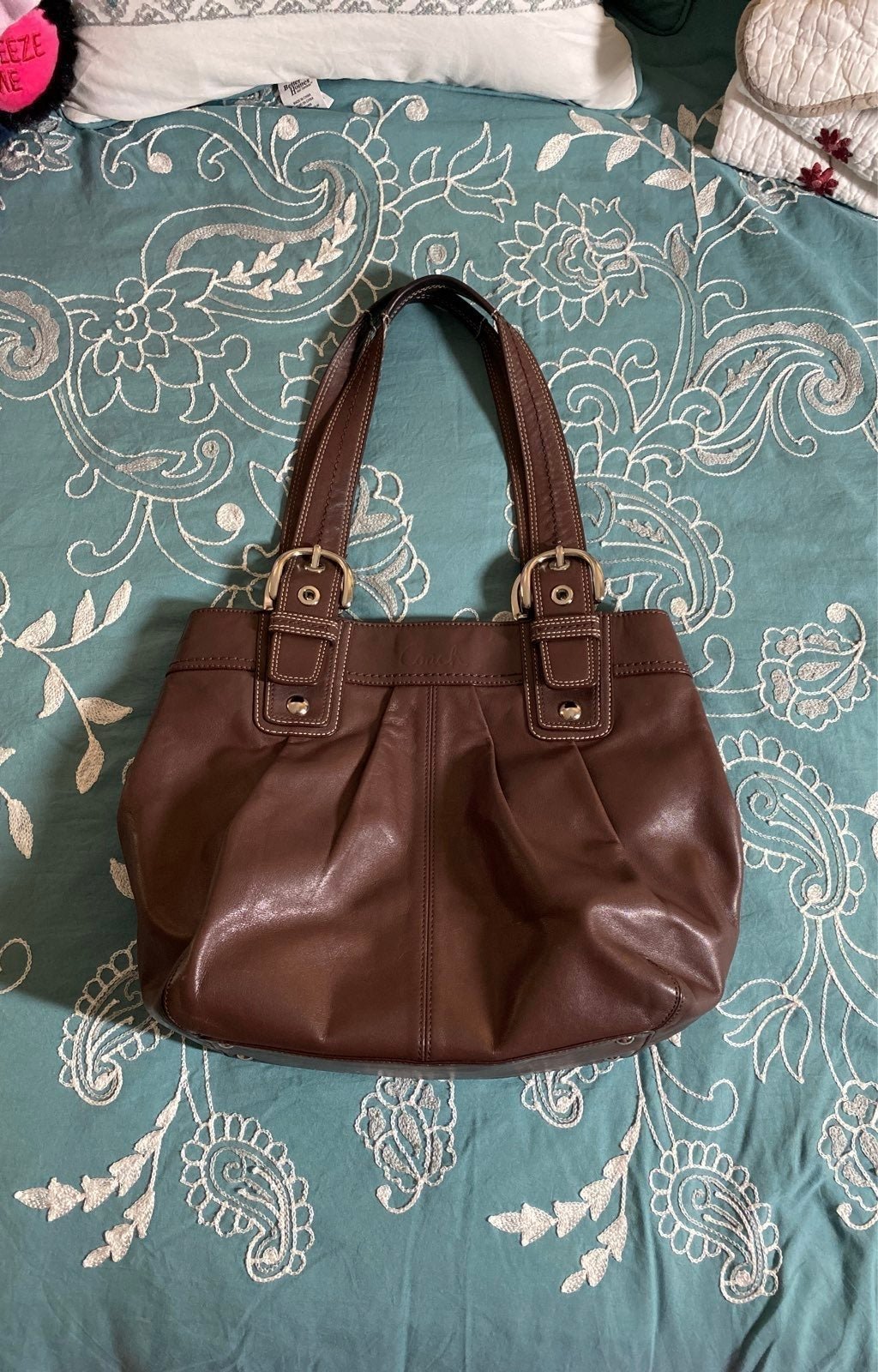 Coach Brown Leather Satchel