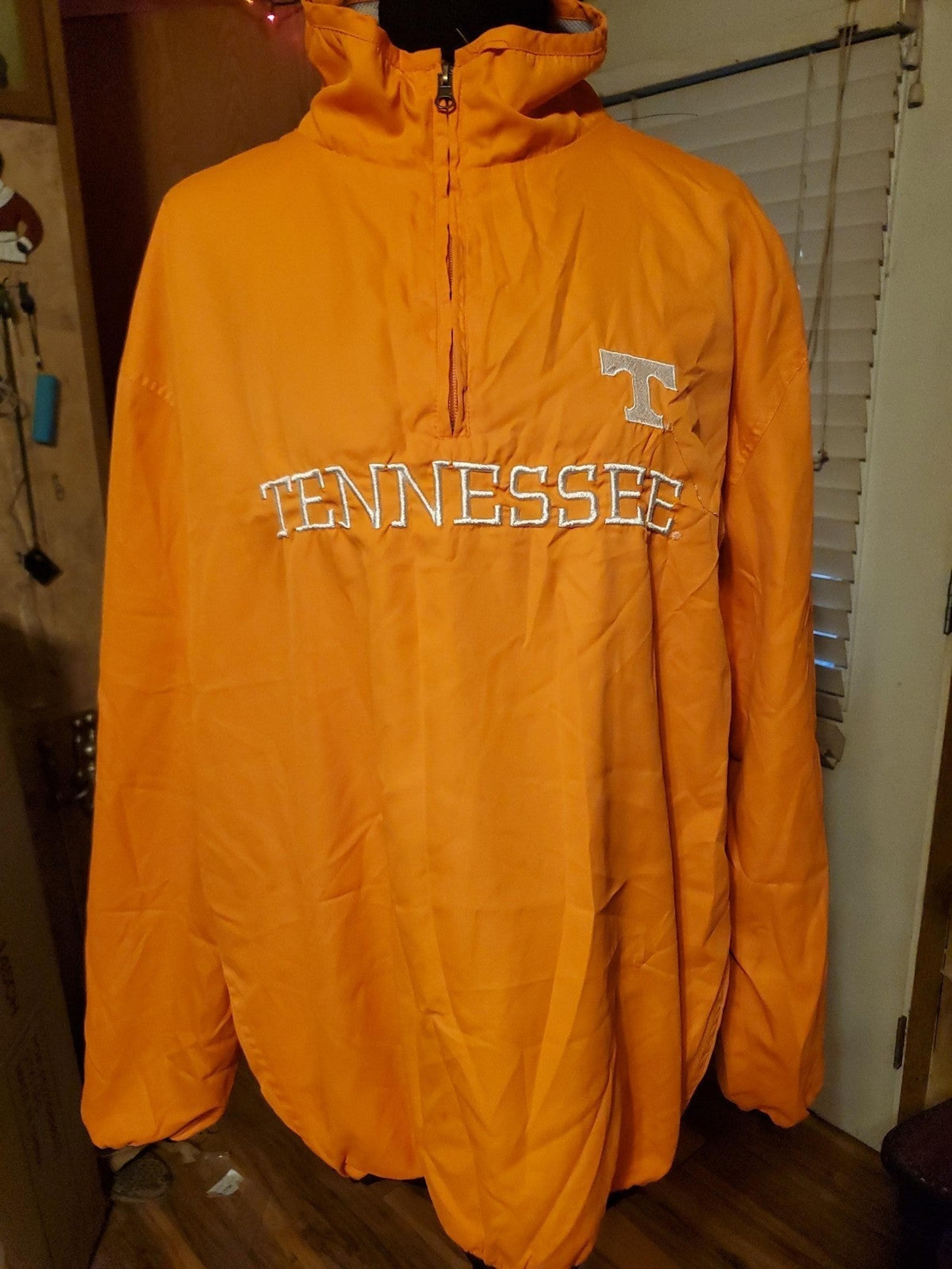 Windbreaker tennessee vols Large men women  pro player