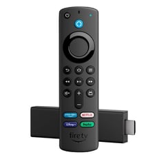 Amazon - Fire TV Stick 4K with Alexa Voice Remote, Streaming Media Player - Blac