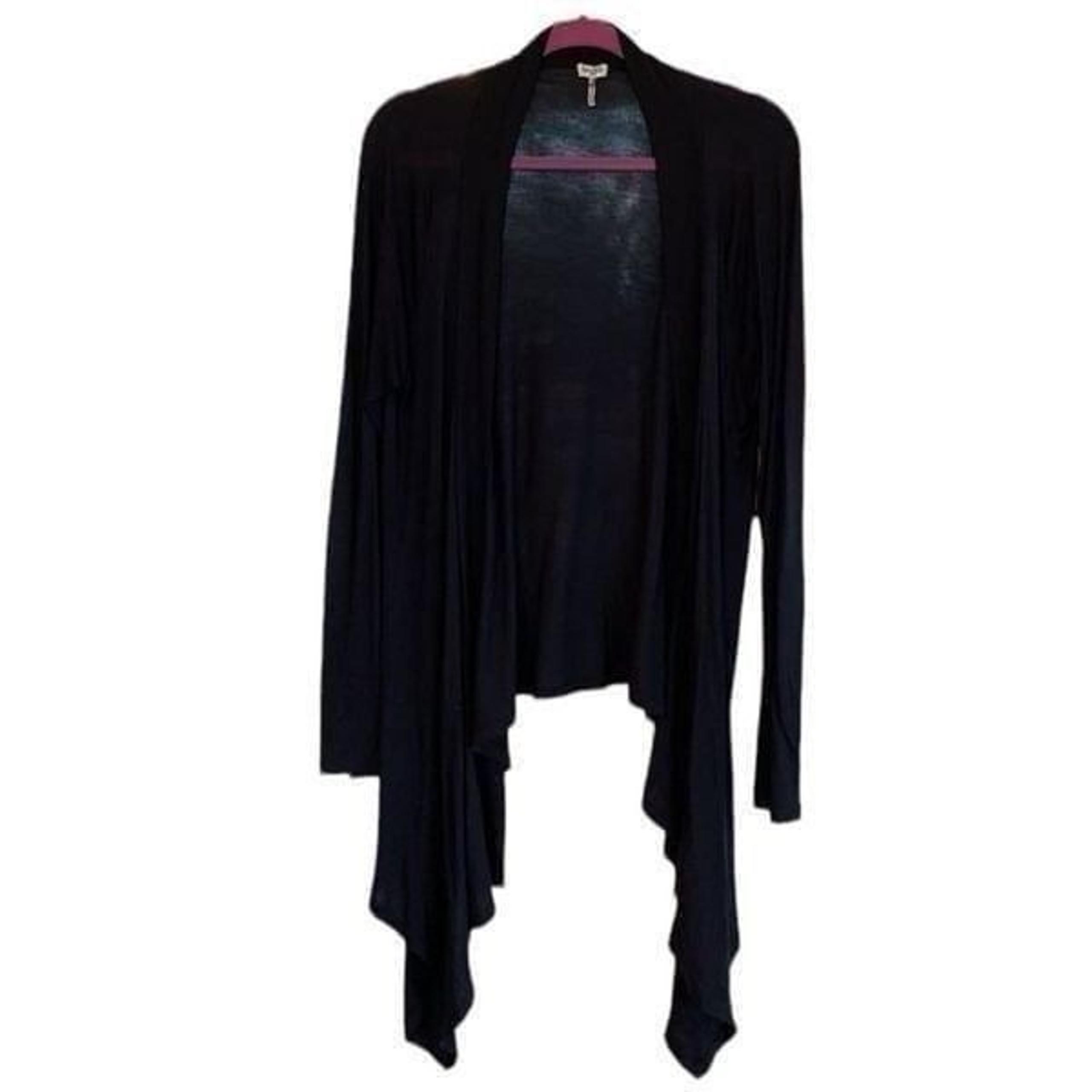 Splendid black open cardigan
