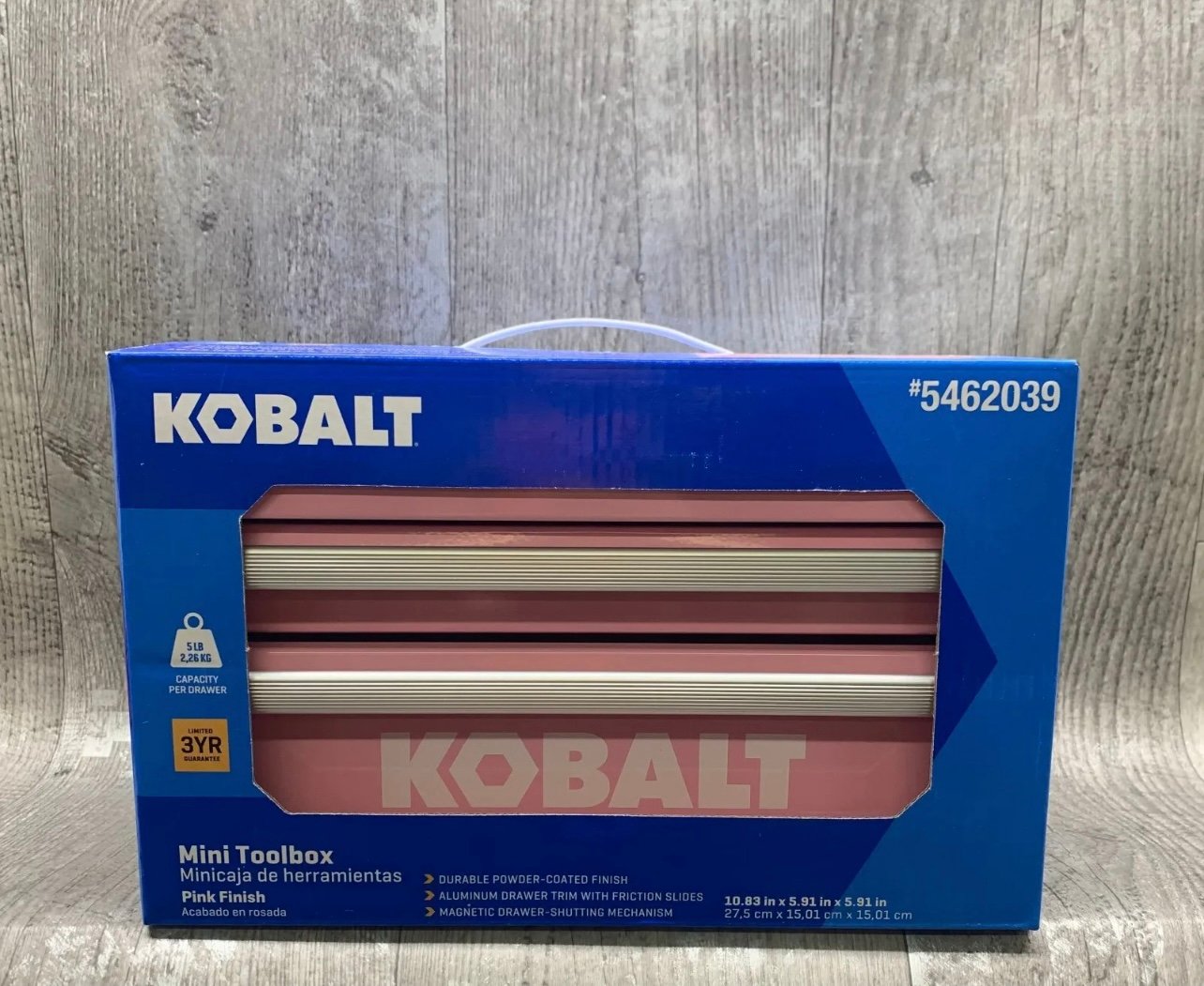 Kobalt Mini Toolbox Pink NEW*