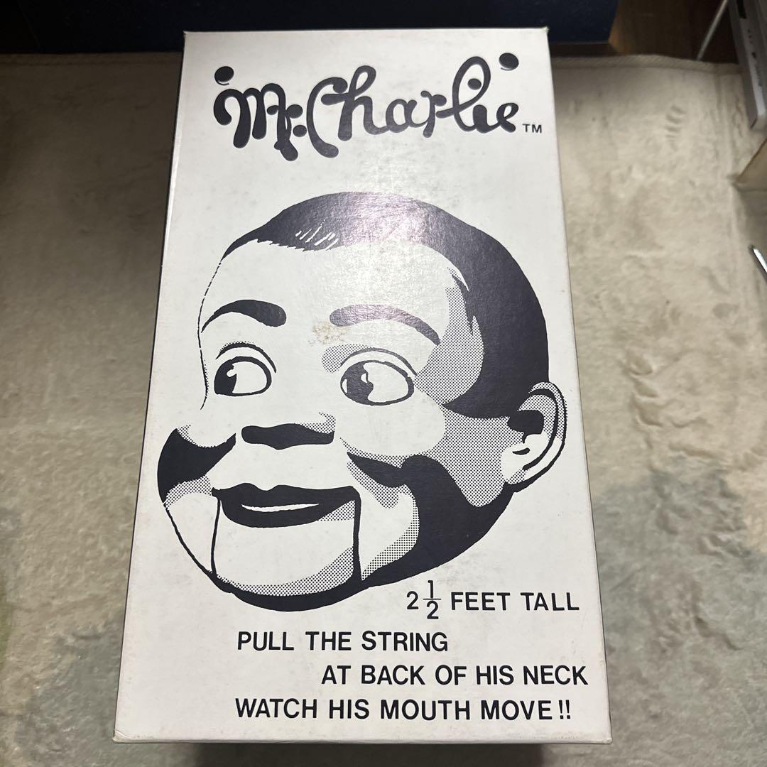 Mr. Charlie, brand new and unused, ventriloquist dummy.