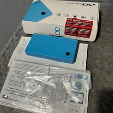 Nintendo DSi Light Blue Handheld Console Game System