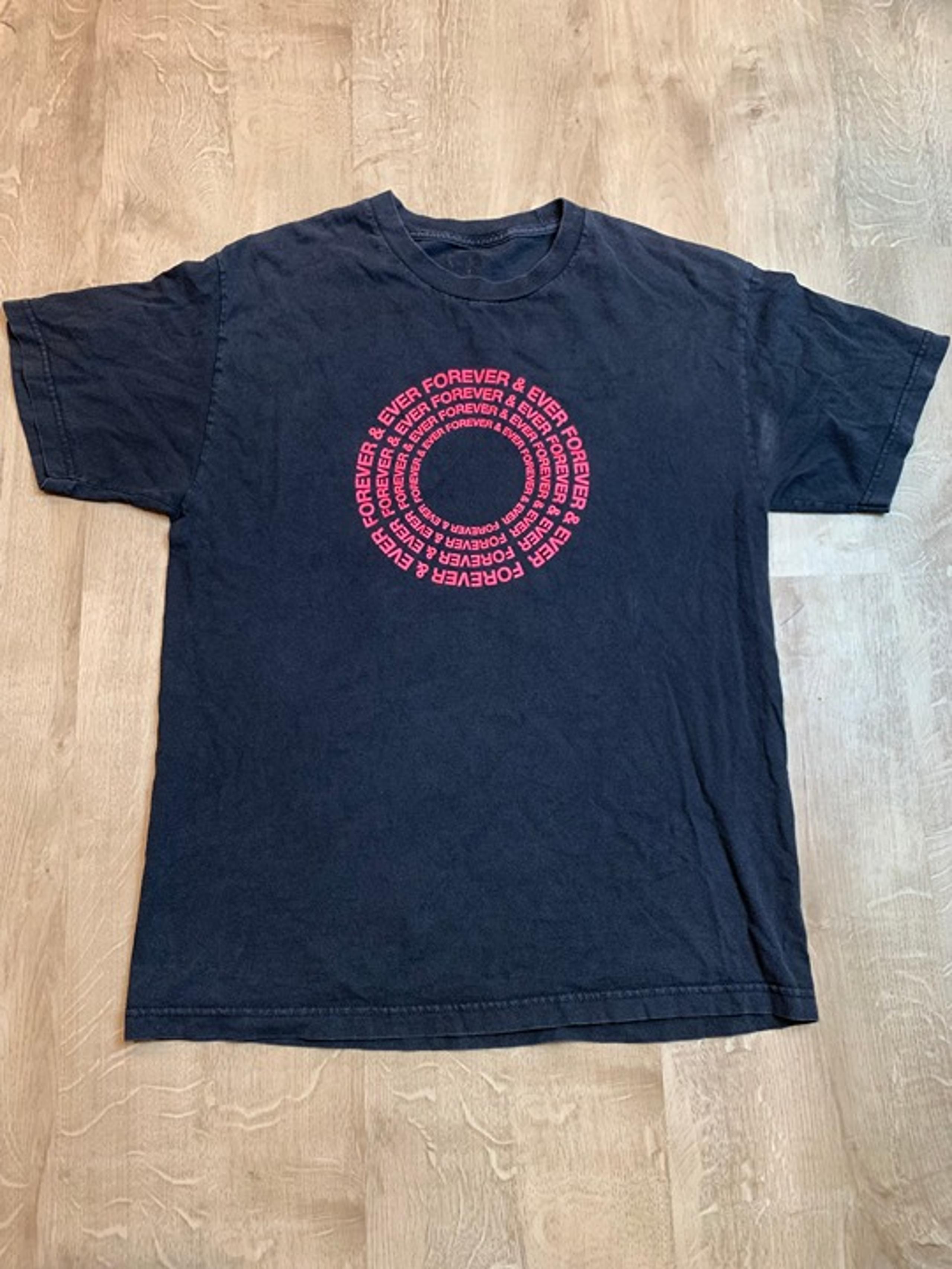 Men's Large L Anti Social Social Club ASSC Forever & Ever Repeat Circle Graphic