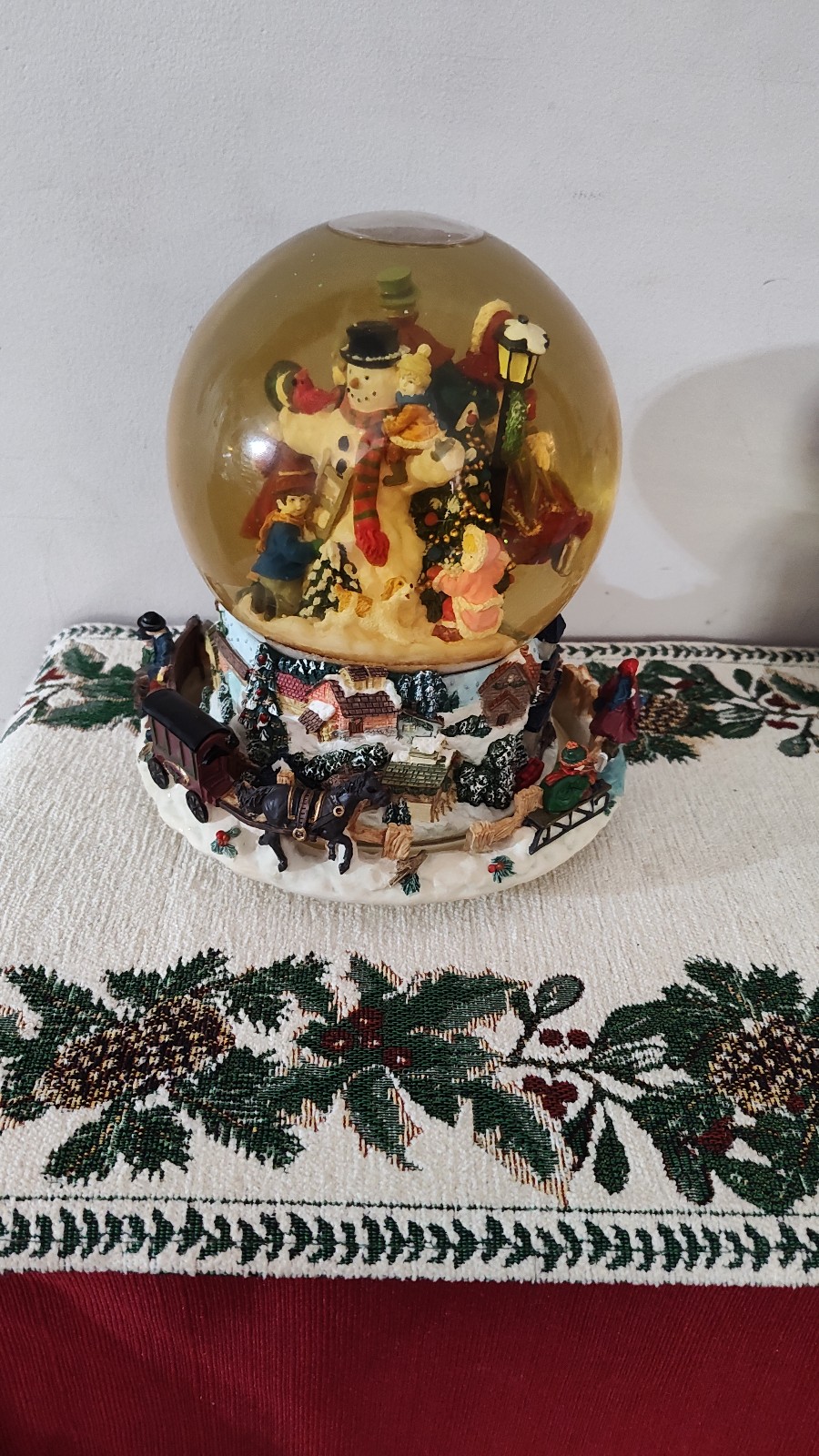 Kirkland Merry Christmas Snow Globe