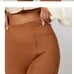 Spanx Faux Suede Rich Caramel Leggings Size XS