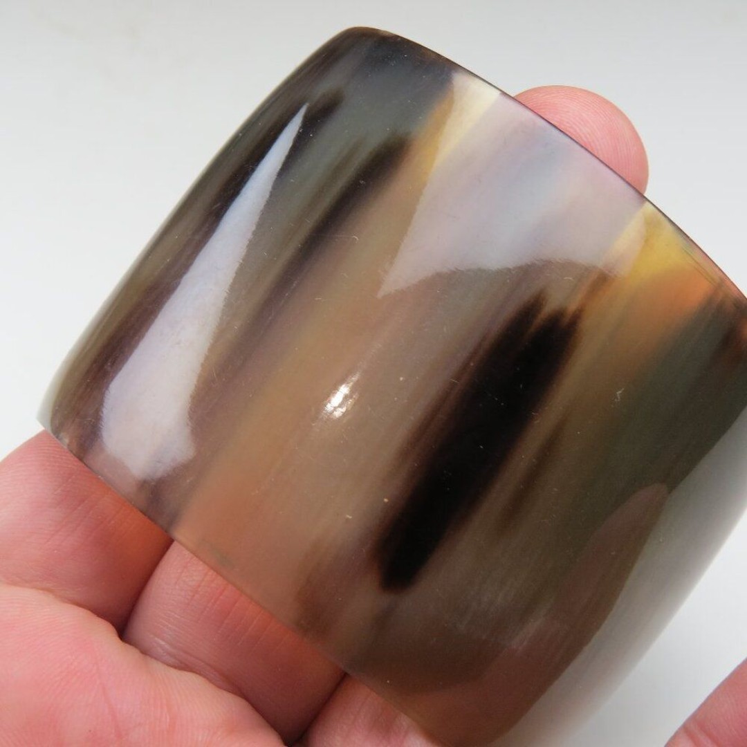 230 Ethically Sourced Natural Buffalo Horn Jewelry Horn Cuff Bangle Bracelet