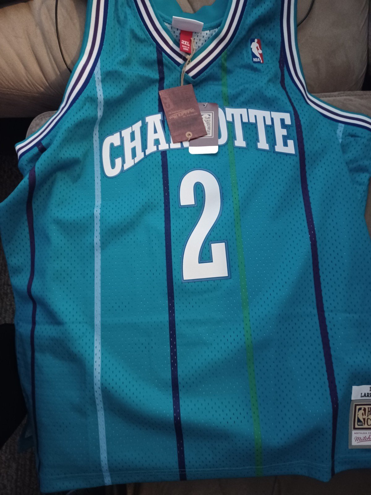 Charlotte hornets jersey hardwood classic