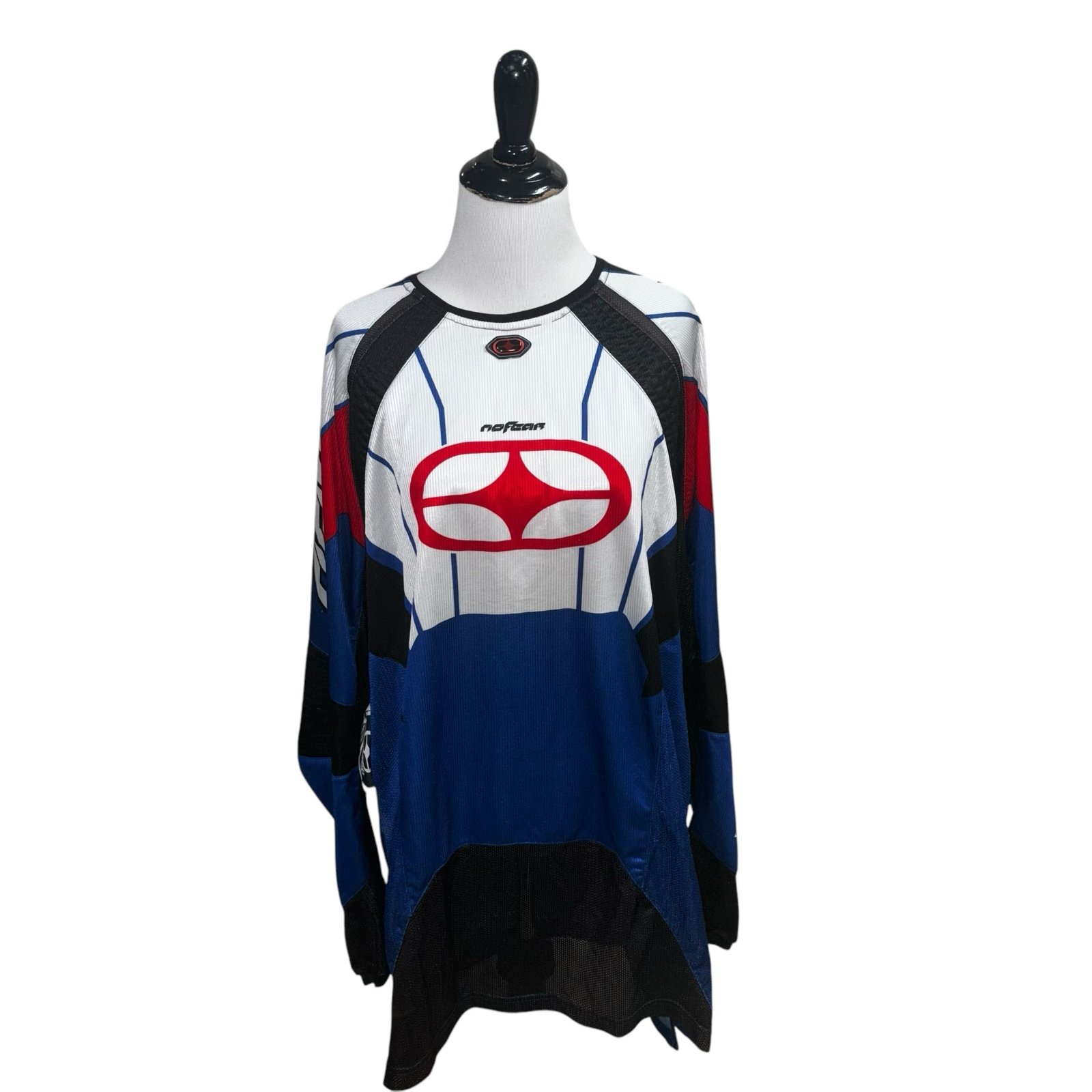 No Fear Vintage Men's Size XL Motocross Jersey Shirt Special 73 Long Sleeves