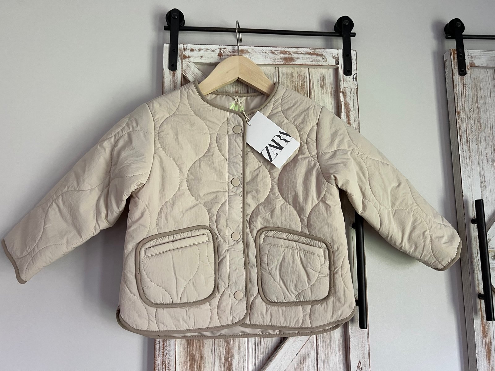 New Zara QUILTED JACKET