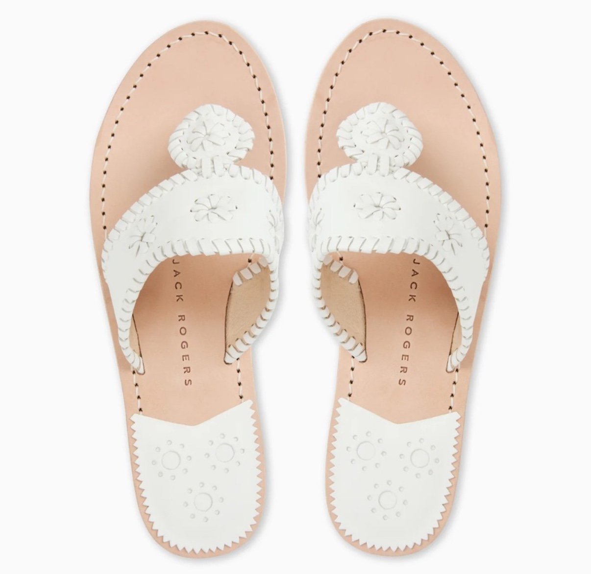 Jack Rogers Women's White Sandals