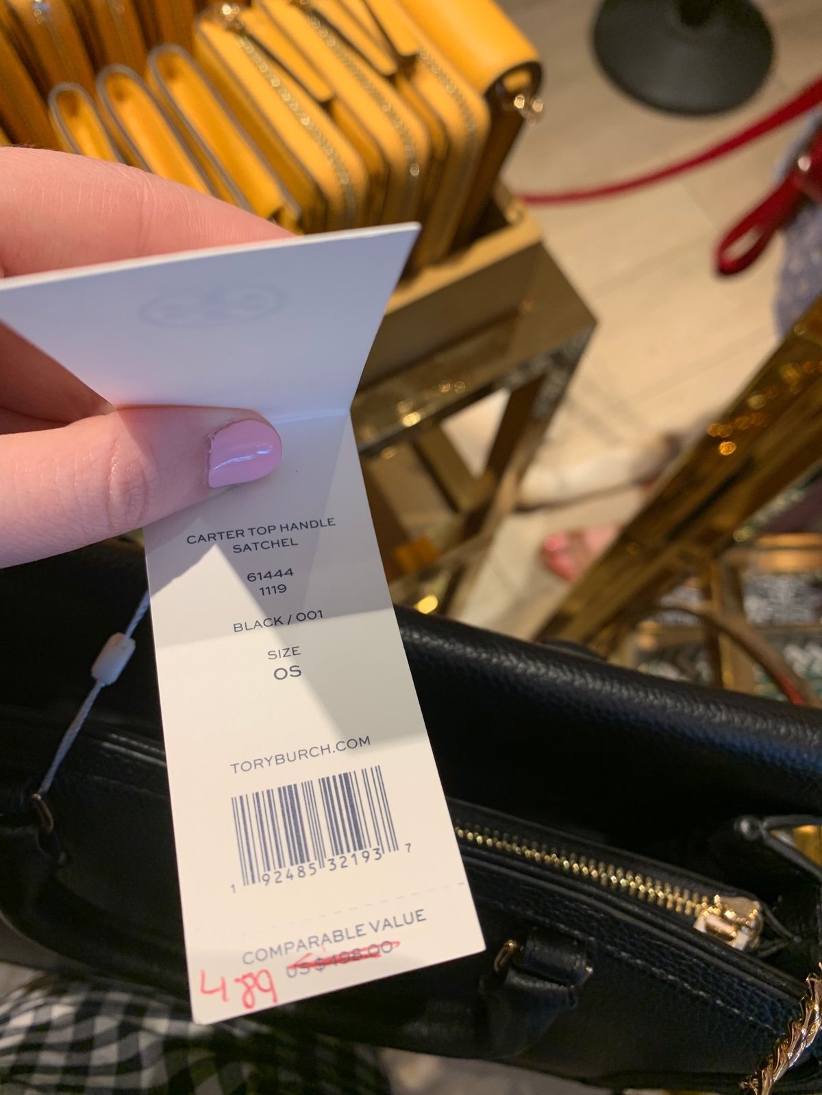 Tory Burch Carter top handle