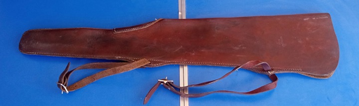 Vintage Hunter 402B-26 Brown Leather Rifle Scabbard / Case With Strap