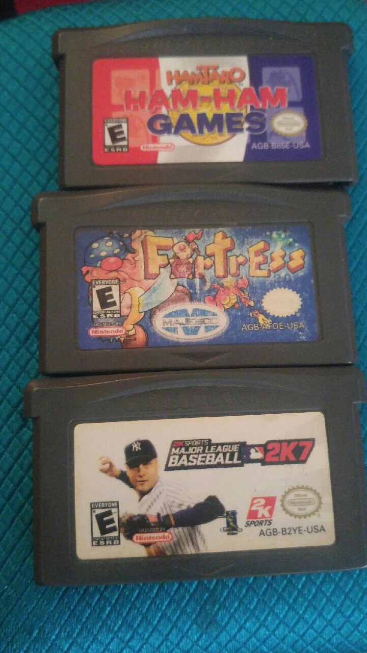 Gameboy Advance Games