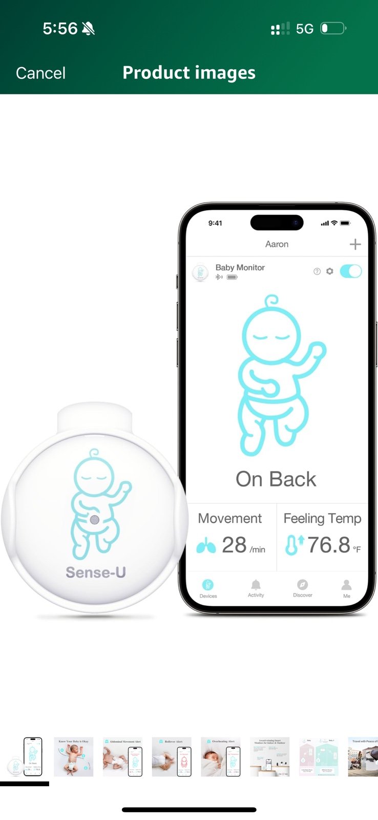 Sense-U Baby monitor