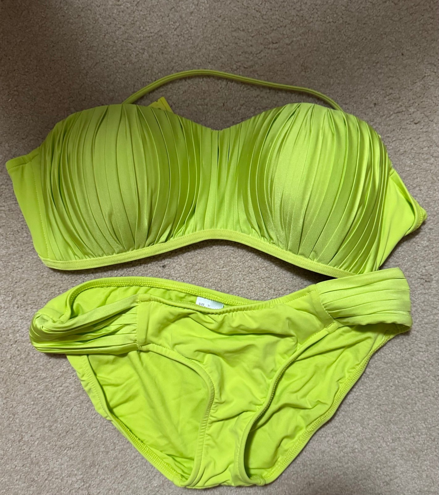Seafolly swim kiara goddess pleated top and bottom 8