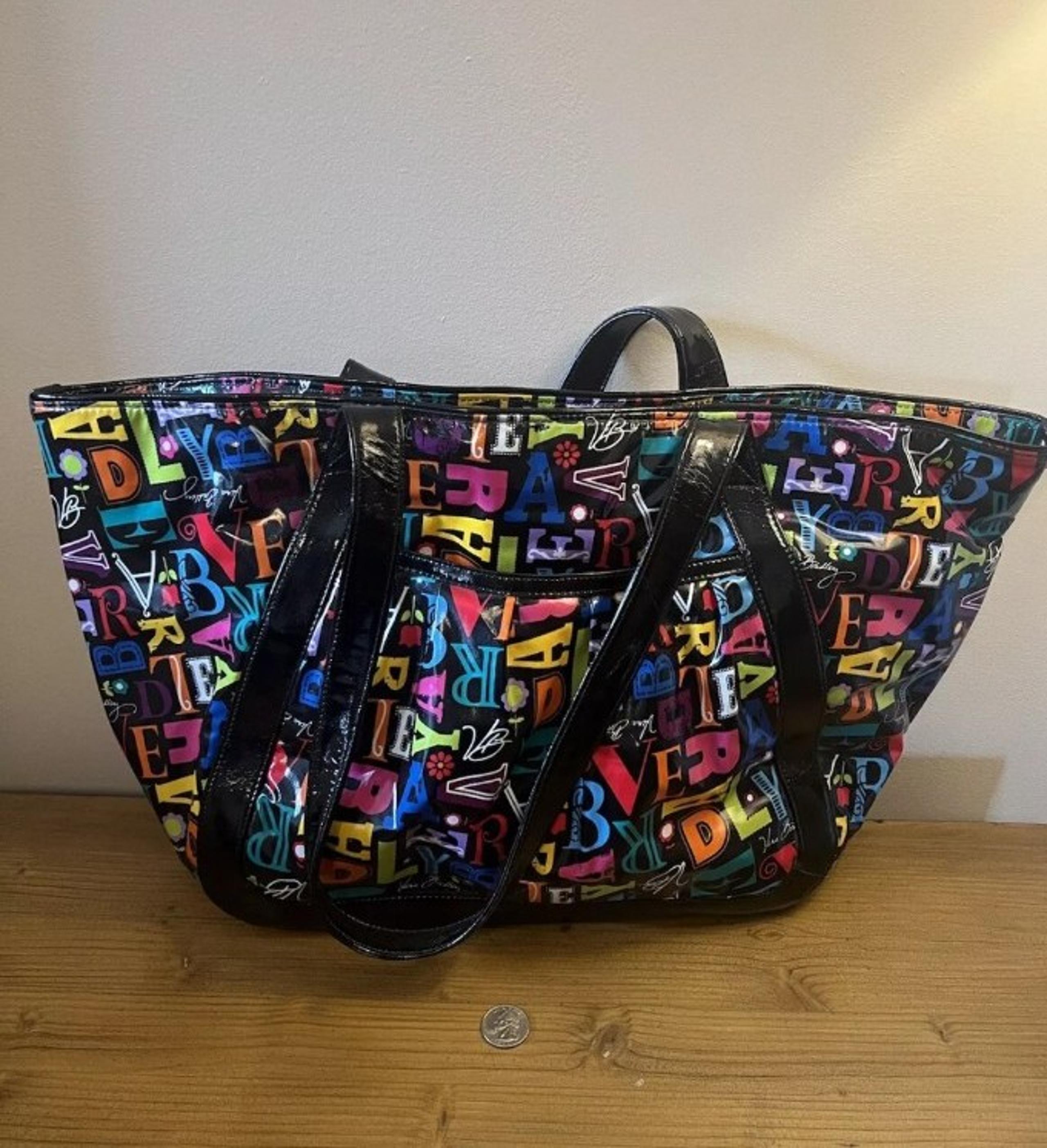 Vera Bradley Alphabet Tote VINTAGE