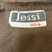 Y2K Jessi USA Brown Velour Blokette Mini Halter Top Size Small