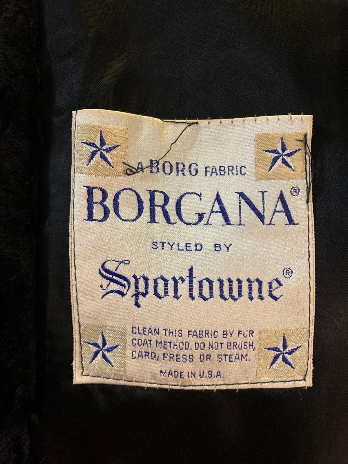 Borgana by Sportowne Vintage Faux Fur Coat