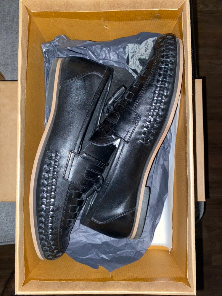 Black Leather Loafer and Brown Leather loafer