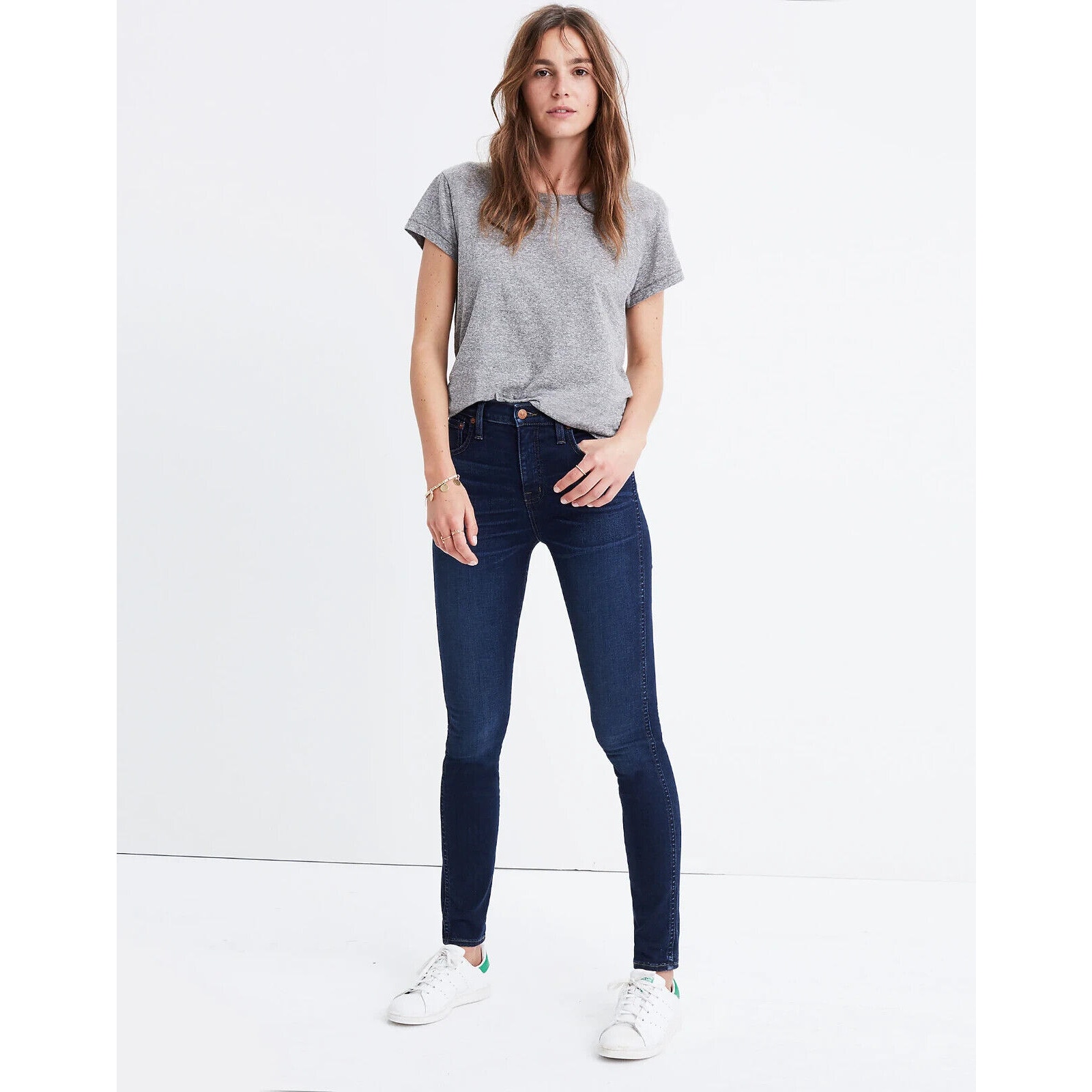 Madewell NWOT Women's 10 High-Rise Skinny Jeans Blue Size 28