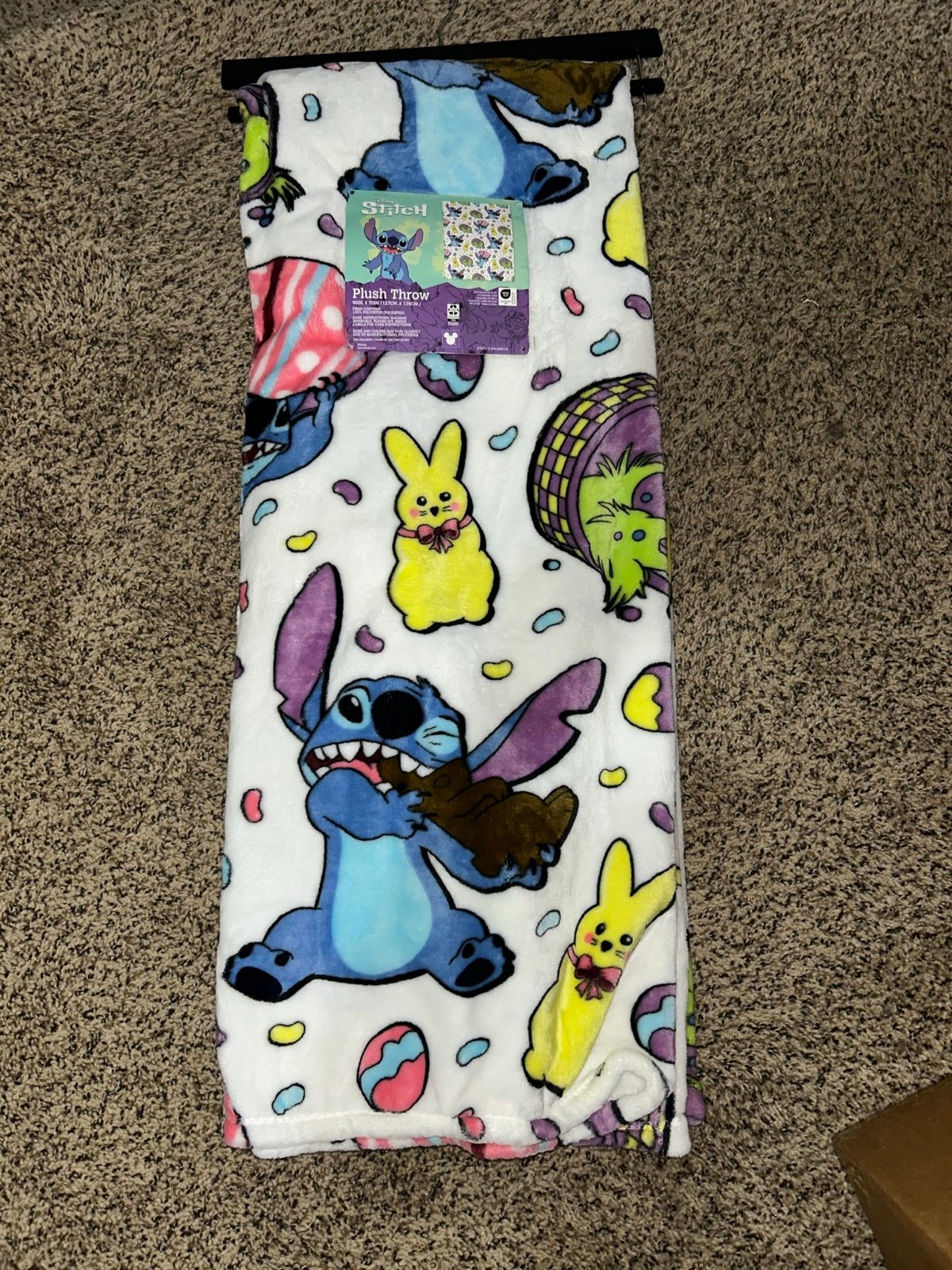 Stitch Easter Throw