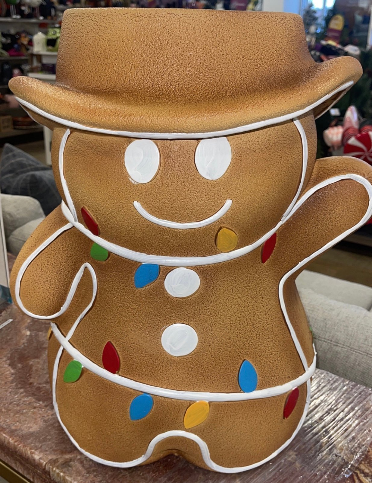 Gingerbread Christmas stool viral HTF