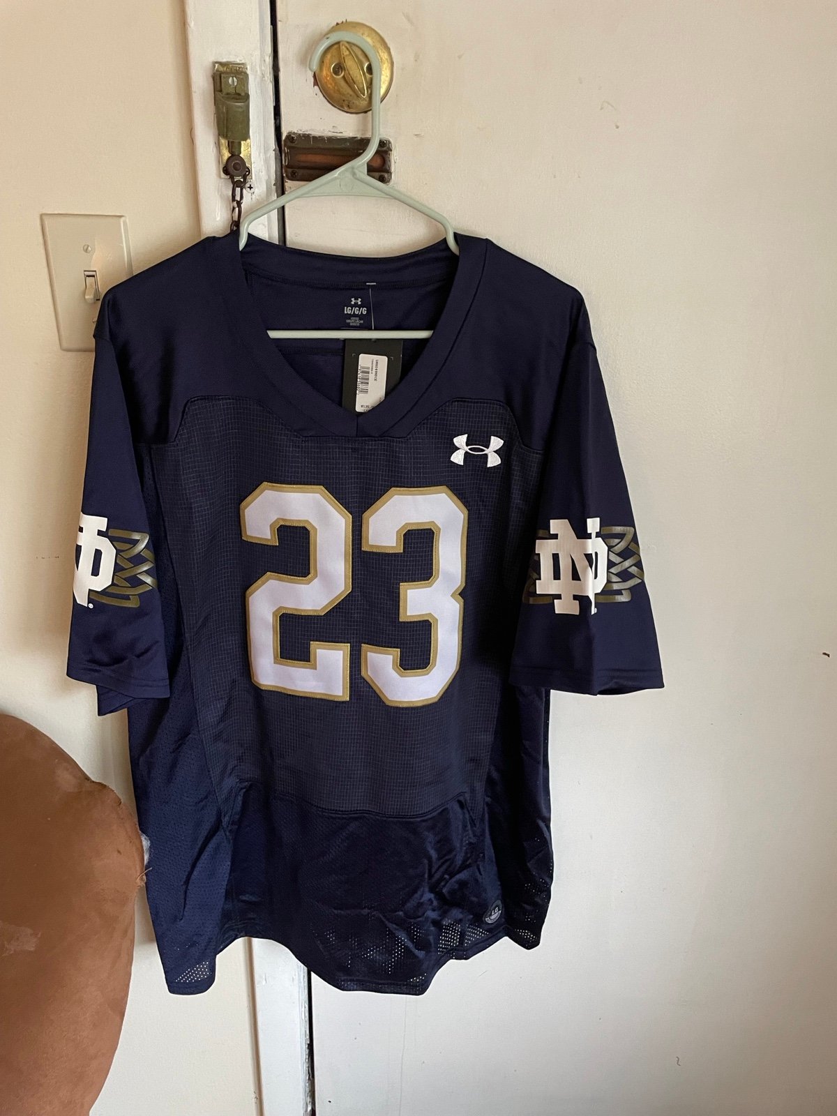Notre Dame Fighting Irish UA men’s NCAA jersey L