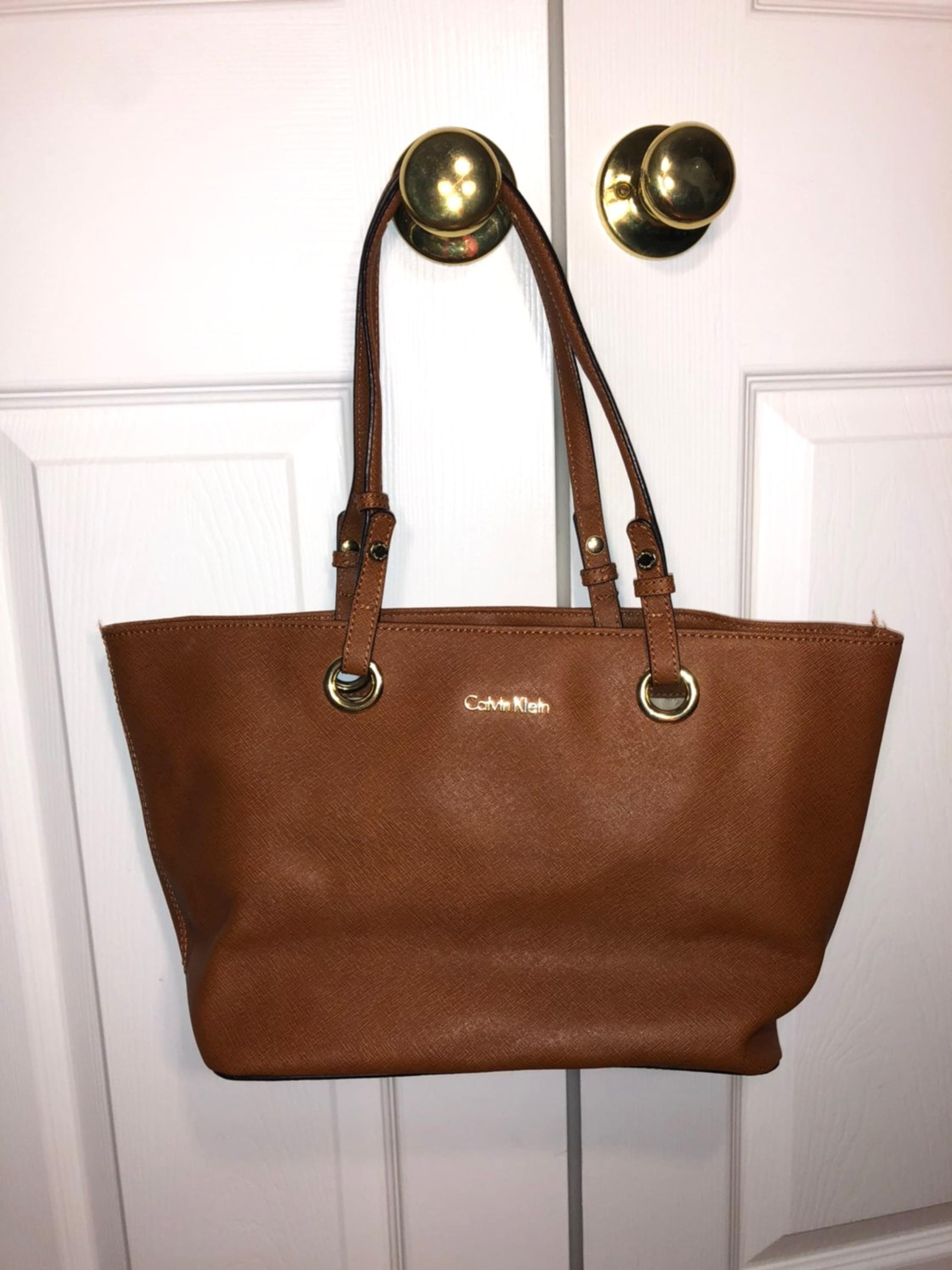 Calvin Klein women’s brown tote bag