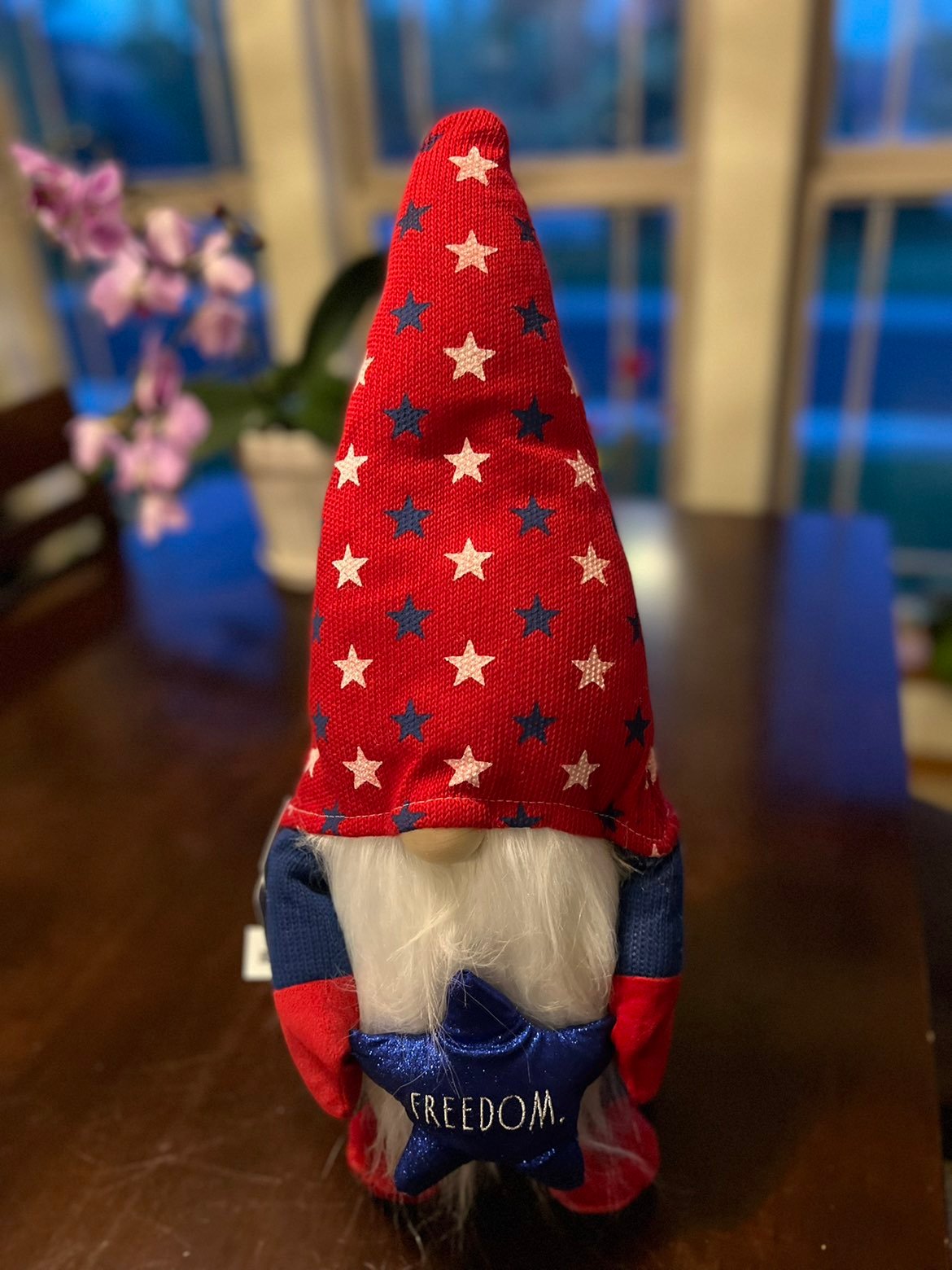 Rae Dunn patriotic 4th of July FREEDOM GNOME