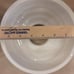Milk Glass Hurricane Lampshades Double Gold Band with Fluted Tops Set of 2