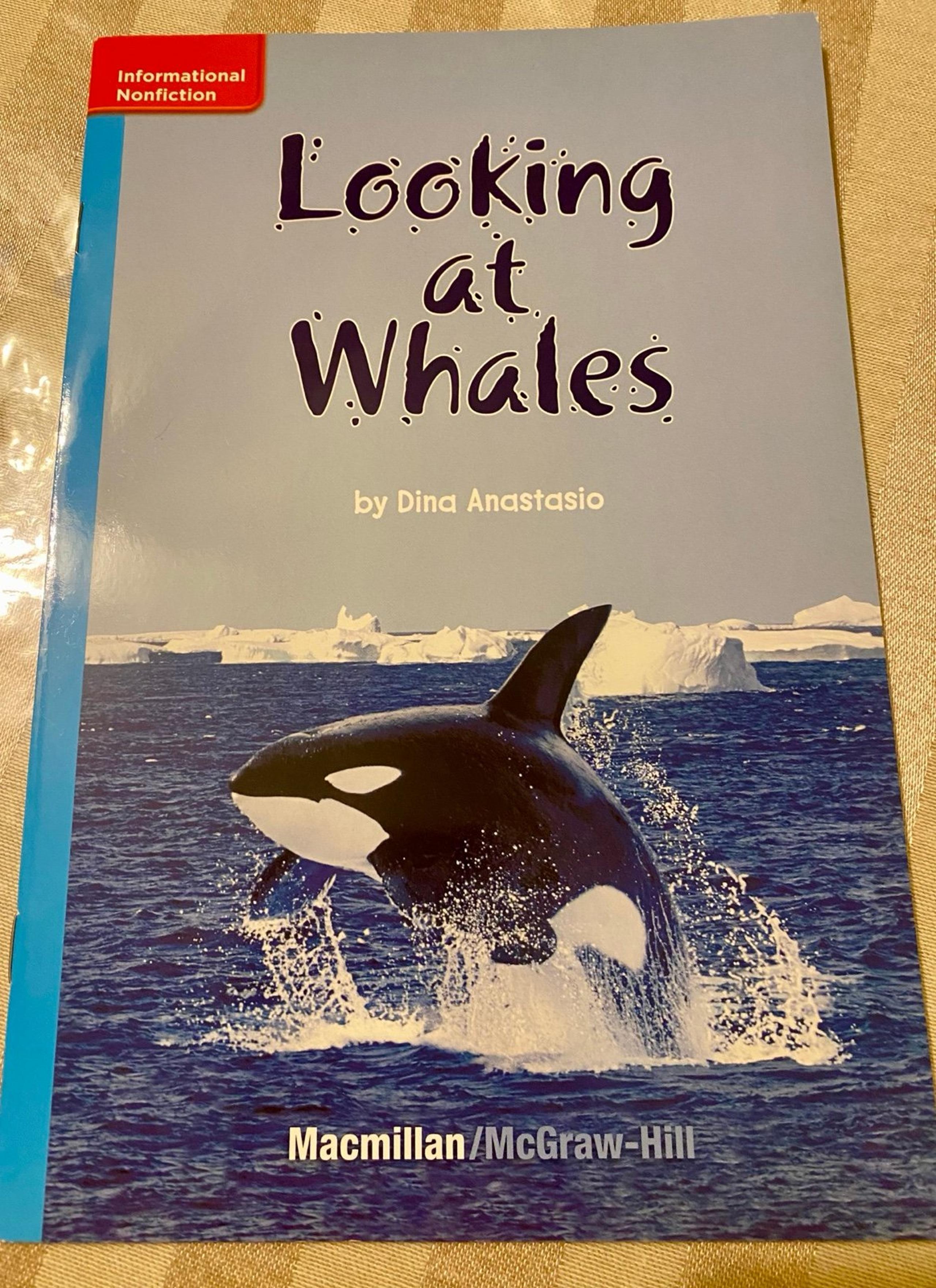 “Looking at Whales” Booklet