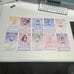 Sailor moon magnet set