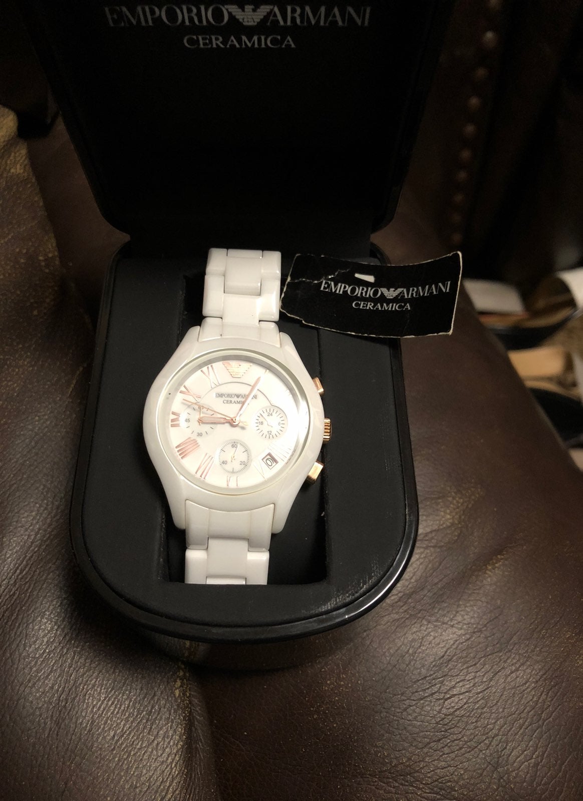 Emporium Armani Ceramic Watch