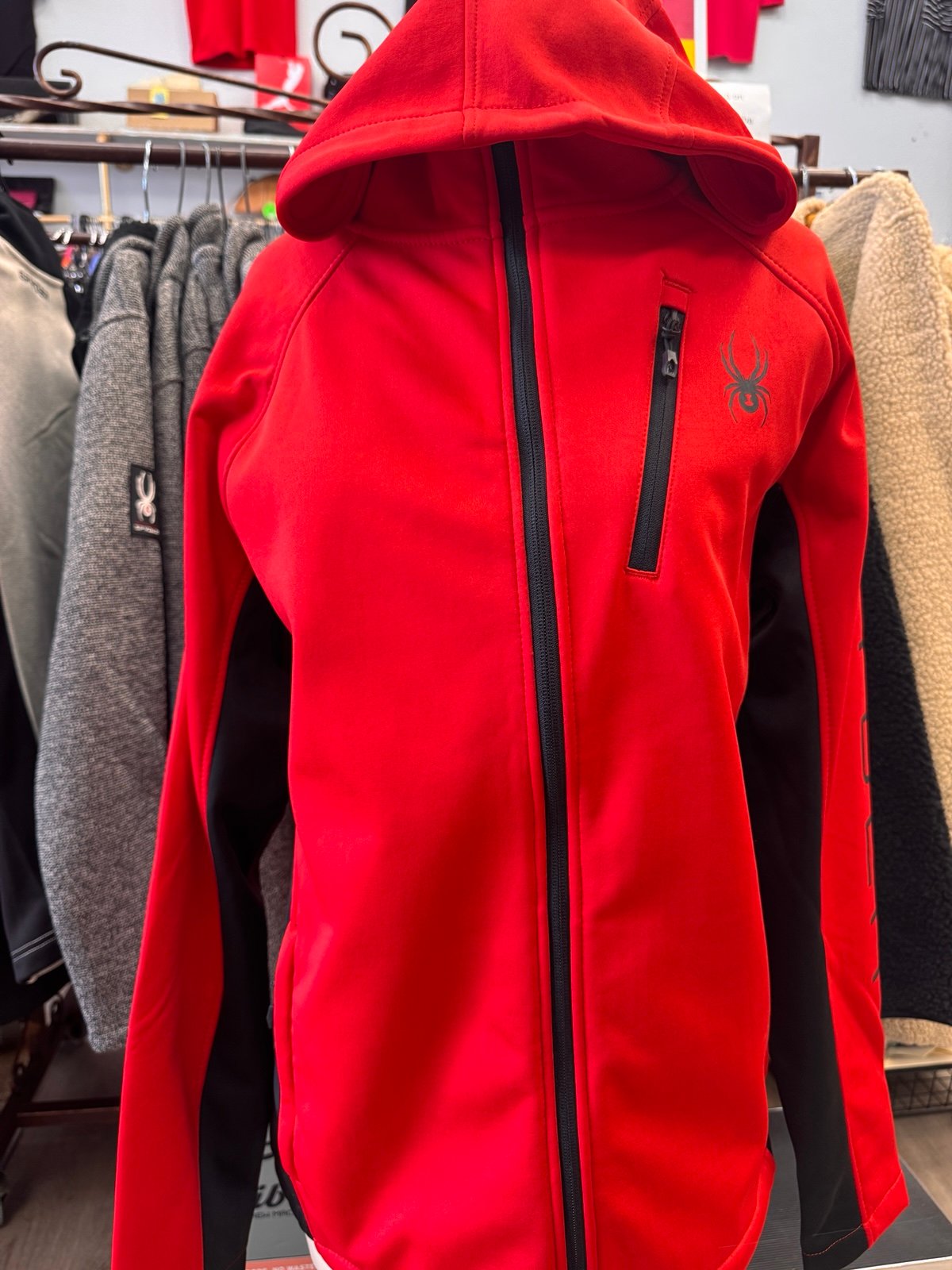 Spyder Active Men's Lightweight Breathable Full Zip Jacket large NWT