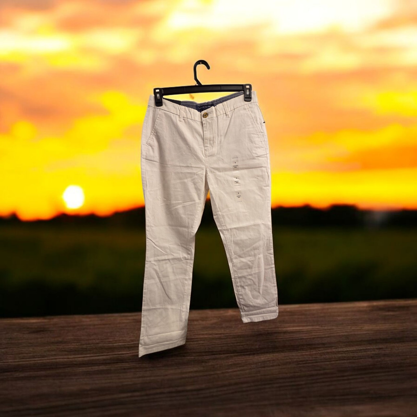 Tommy Hilfiger Women's Hampton Slim Chino